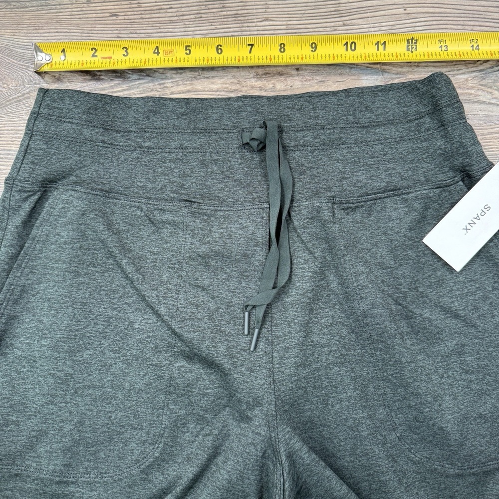 Spanx Women's SPANXsmooth Soft Stretch Wide Leg Pant Gray Size Medium NEW - Picture 11 of 11